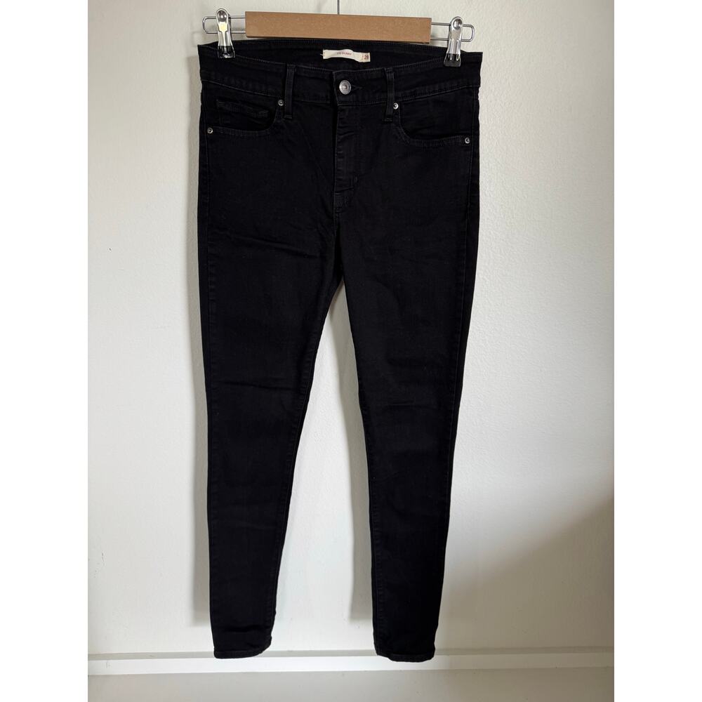 Levi's Women's 711 Skinny Jeans Black Size 28
